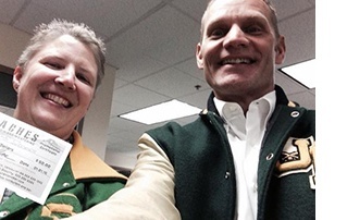 Photo: Cyndy Hagin and Steve Webb