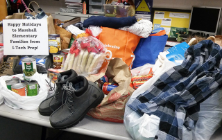 itech prep, marshall, fcrc, donation