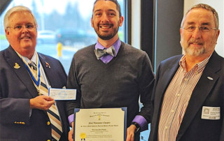 Photo: John Zingale receives SAR award